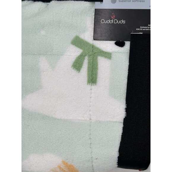 Cuddl Duds® Live In Layers Cozy Soft Throw Blanket Holiday Dogs Winter 50" x 60" - Picture 7 of 8